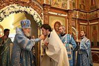 Архиерейское богослужение в Троицком храме г. Старая Купавна 